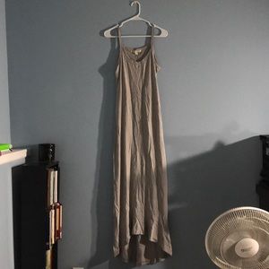 Small Grey Maxi tank dress